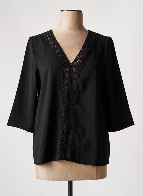 Bluză negru CERISE BLUE femeie