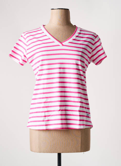 Tricou roz SABLE ET MER femeie