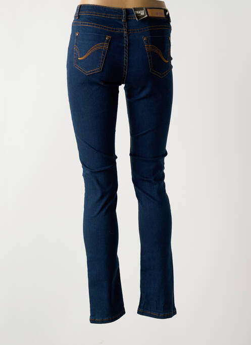 Blugi cu croială slim albastru ONADO femeie