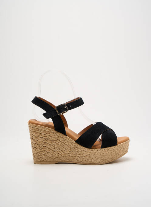 Sandale/Pantofi decupați negru EVA FRUTOS femeie