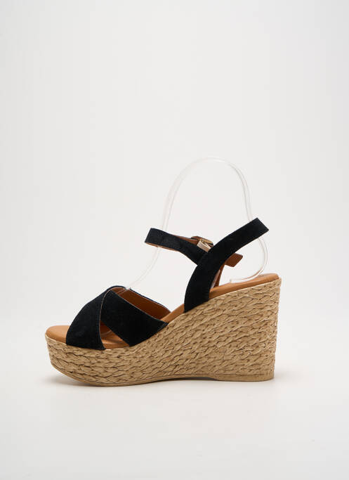 Sandale/Pantofi decupați negru EVA FRUTOS femeie