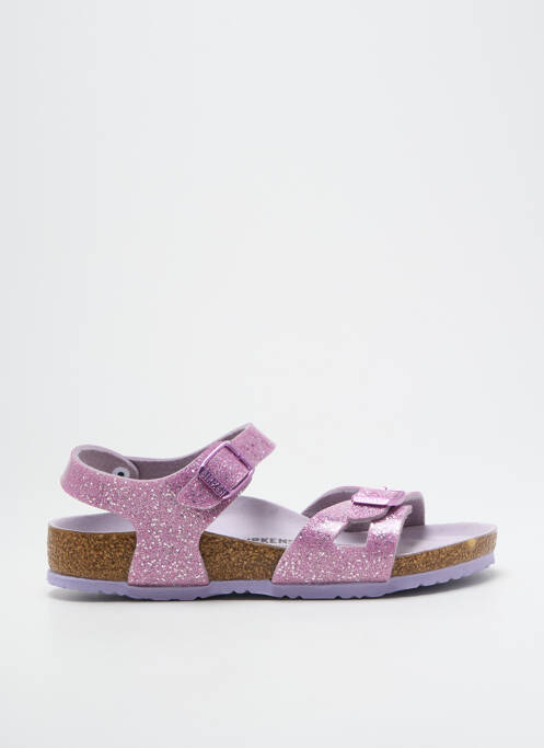 Sandale/Pantofi decupați roz BIRKENSTOCK fată