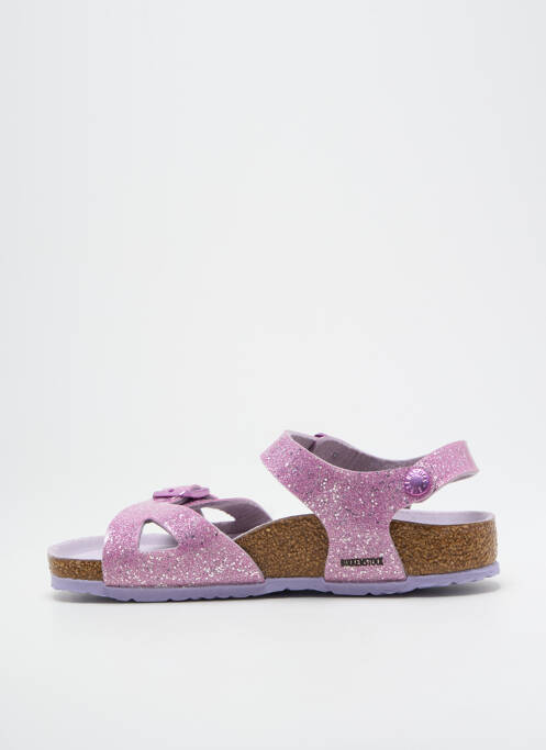 Sandale/Pantofi decupați roz BIRKENSTOCK fată
