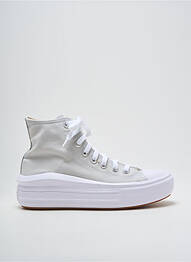 Adidași platformă toc de 4 la 6 cm gri CONVERSE femme