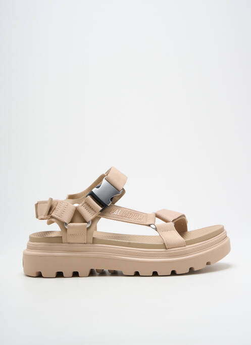 Sandale/Pantofi decupați bej PALLADIUM femeie