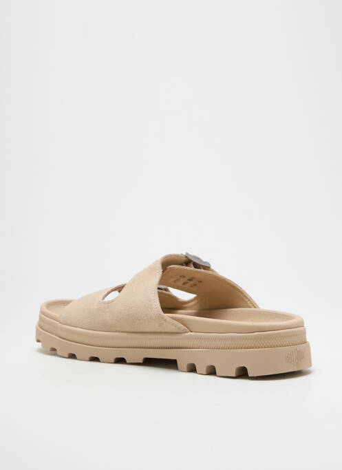 Mulete/Saboți bej PALLADIUM bărbat