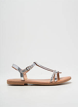 Sandale/Pantofi decupați argintiu LES TROPEZIENNES PAR M.BELARBI fată