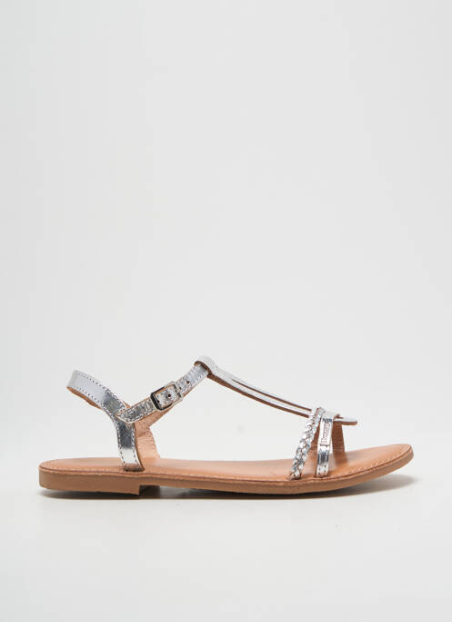 Sandale/Pantofi decupați argintiu LES TROPEZIENNES PAR M.BELARBI fată