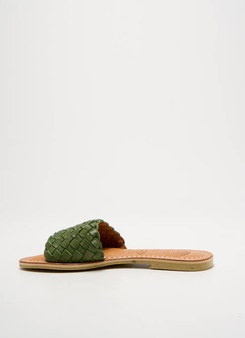 Mulete/Saboți verde BALI BALI femeie