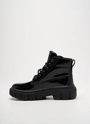 Botine/ghete material neted toc de 4 la 6 cm negru TIMBERLAND femeie