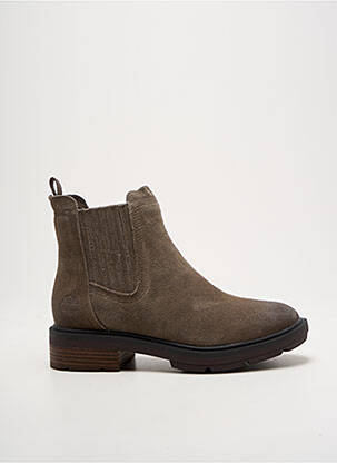 Botine/ghete toc mic toc plat până la 3 cm maro TIMBERLAND femeie