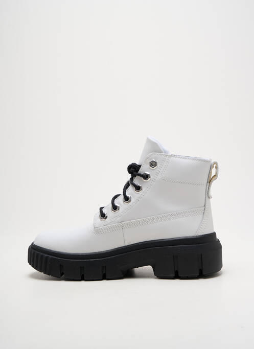 Botine/Ghete alb TIMBERLAND femeie