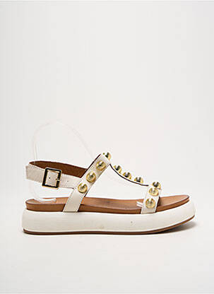 Sandale/Pantofi decupați bej INUOVO femeie