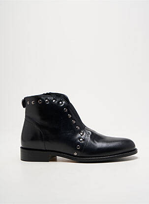 Botine/ghete material neted toc plat până la 3 cm negru MAROLI femeie