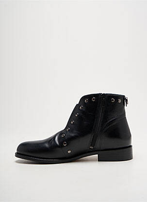 Botine/ghete material neted toc plat până la 3 cm negru MAROLI femeie