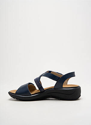 Sandale/pantofi decupați material neted toc de 4 la 6 cm albastru JOSEF SEIBEL femeie