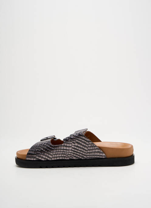 Mulete/Saboți argintiu SANTAFE femeie