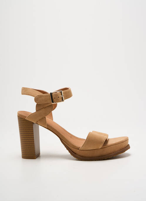 Sandale/Pantofi decupați maro MAM'ZELLE femeie