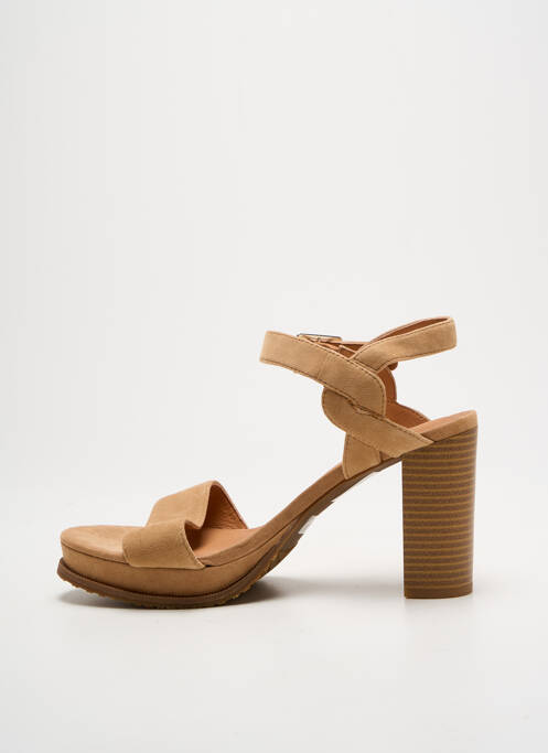 Sandale/Pantofi decupați maro MAM'ZELLE femeie