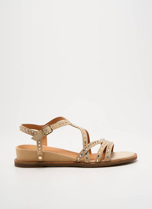 Sandale/Pantofi decupați bej MAM'ZELLE femeie