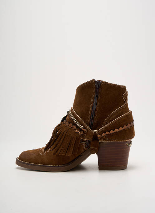 Botine/Ghete maro NEMONIC femeie