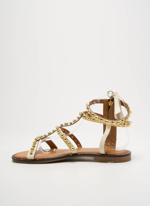 Sandale/Pantofi decupați auriu DICIOTTOPIU femeie