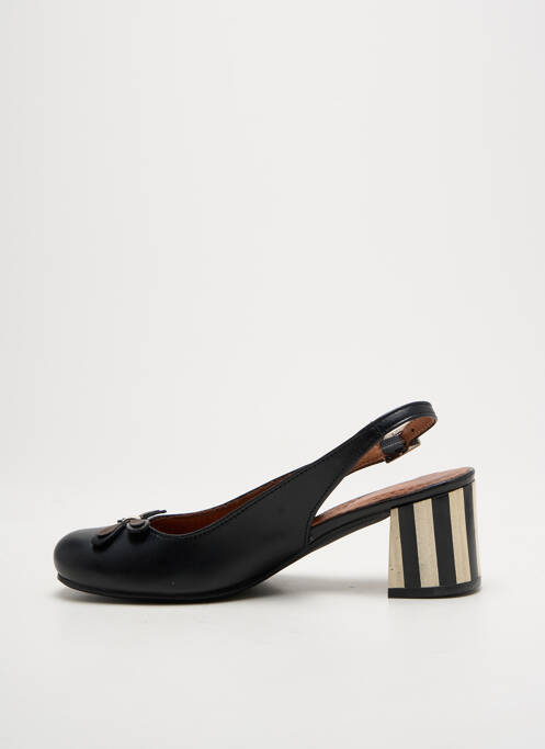 Pantofi cu toc negru NEMONIC femeie