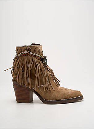 Botine/Ghete maro NEMONIC femeie