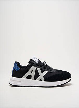 Adidași vârf rotund vârf rotund negru ARMANI EXCHANGE bărbat