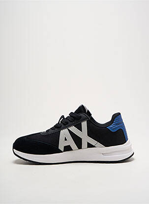 Adidași vârf rotund vârf rotund negru ARMANI EXCHANGE bărbat