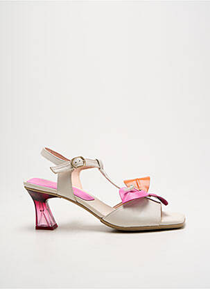 Sandale/Pantofi decupați alb HISPANITAS femeie