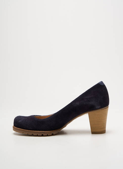 Pantofi cu toc albastru MTNG femeie