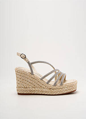 Espadrile argintiu ALMA EN PENA femeie