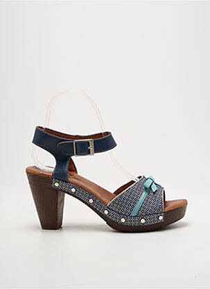 Sandale/Pantofi decupați albastru NEMONIC femeie