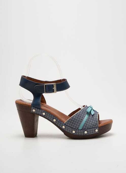 Sandale/Pantofi decupați albastru NEMONIC femeie