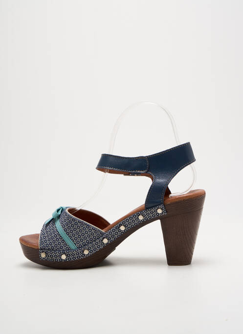 Sandale/Pantofi decupați albastru NEMONIC femeie