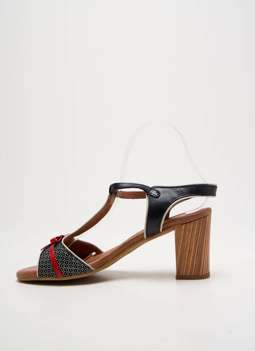 Sandale/Pantofi decupați negru NEMONIC femeie