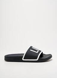 Mulete/saboți material neted toc plat până la 3 cm negru LIU JO femme