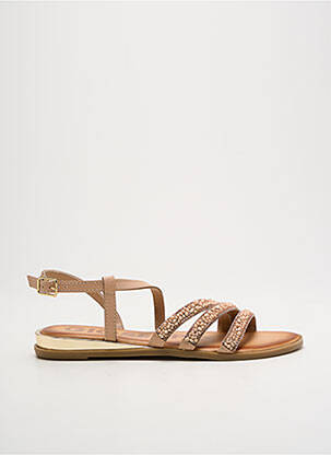 Sandale/Pantofi decupați bej GIOSEPPO femeie