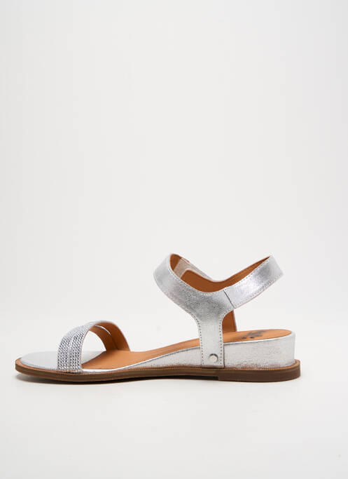 Sandale/Pantofi decupați argintiu MAM'ZELLE femeie