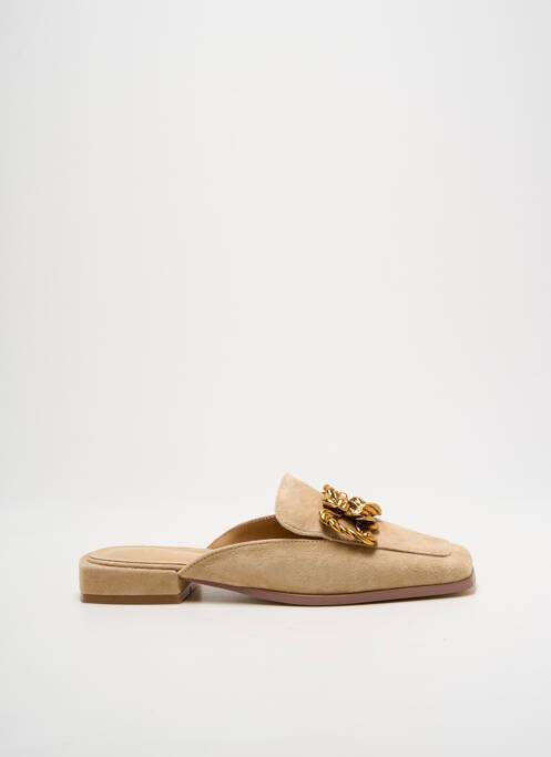 Mulete/Saboți bej ALMA EN PENA femeie