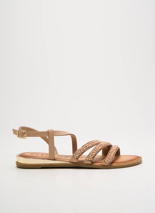 Sandale/Pantofi decupați bej GIOSEPPO femeie