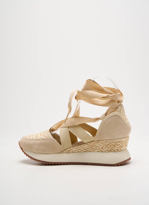 Sandale/Pantofi decupați bej GIOSEPPO femeie