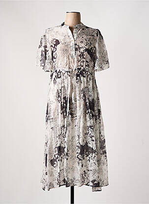 Rochie midi gri SENES femeie