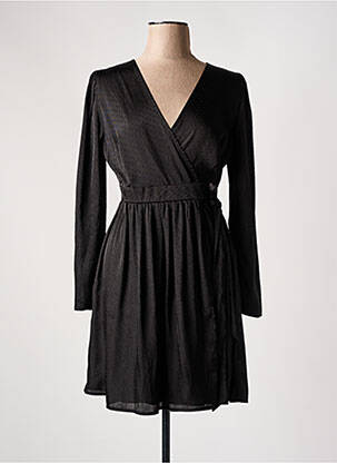 Rochie scurtă mâneci lungi mâneci lungi negru DAPHNEA femeie