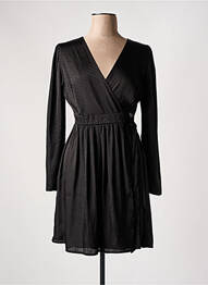 Rochie scurtă mâneci lungi mâneci lungi negru DAPHNEA femeie