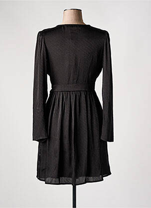 Rochie scurtă mâneci lungi mâneci lungi negru DAPHNEA femeie