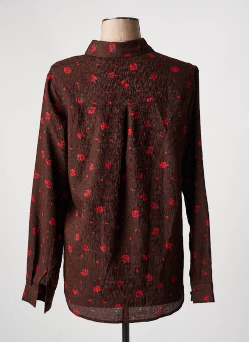 Cămașă maro KILKY femeie