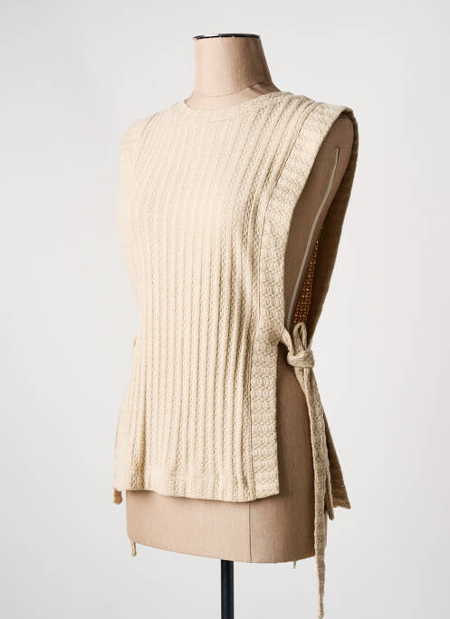 Pulover bej ATELIER EVÈNE femeie