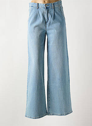 Blugi cu croială evazată albastru TOXIK3 femeie